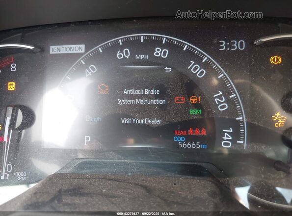 JTMN1RFVXMD083493 2021 TOYOTA LIMITED Silver Вид задніх сидінь