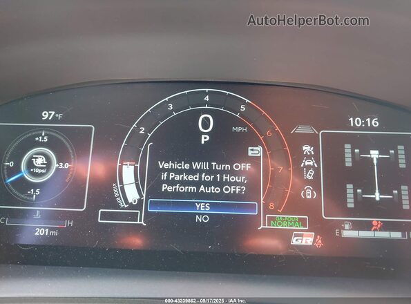 JTNABAAE2SA022377 2025 TOYOTA LL White Widok tylnych siedzeń