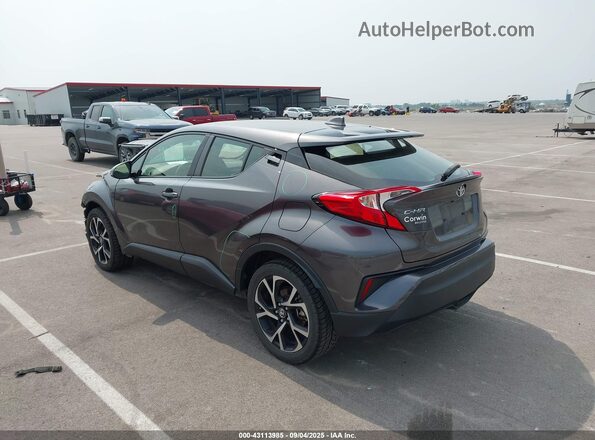 JTNKHMBX2L1068362 2020 TOYOTA LE Gray Trasero izquierdo