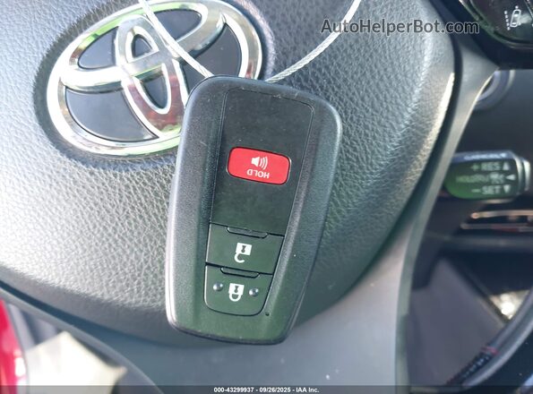 JTNKHMBX4L1085485 2020 TOYOTA LIMITED Red Dashboard view