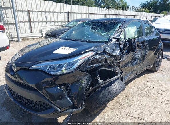 JTNKHMBX5M1126885 2021 TOYOTA C-HR Black Вид спереду