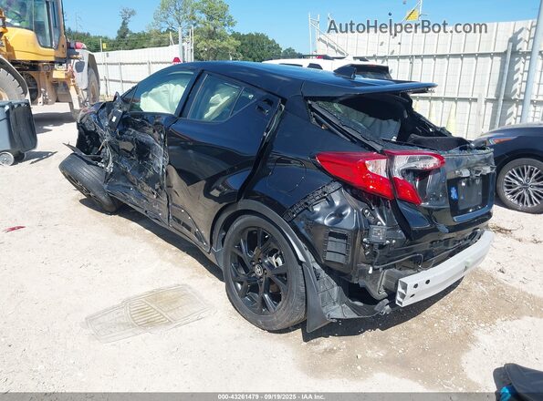 JTNKHMBX5M1126885 2021 TOYOTA C-HR Black Задня ліва чверть