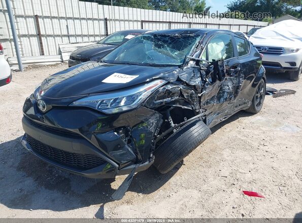 JTNKHMBX5M1126885 2021 TOYOTA C-HR Black Передня ліва чверть