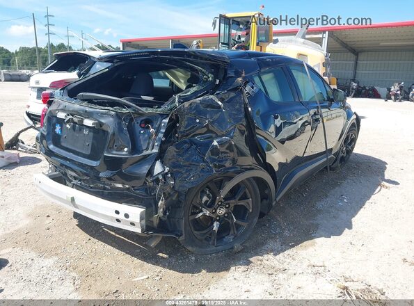 JTNKHMBX5M1126885 2021 TOYOTA C-HR Black Задня права чверть