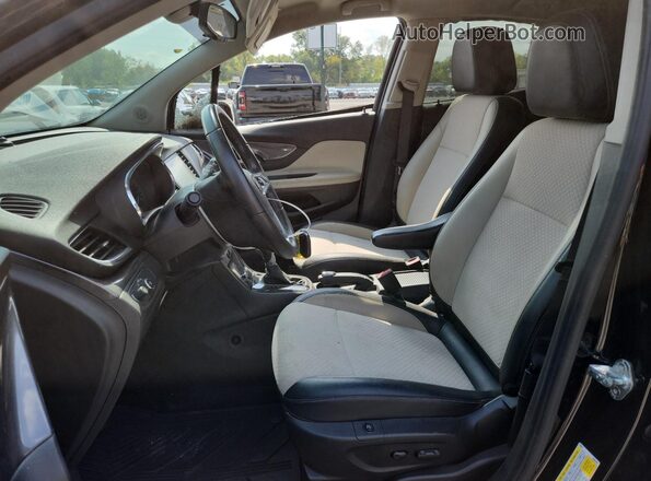 KL4CJASB0KB854485 2019 BUICK ENCORE Black Widok wnętrza z przodu
