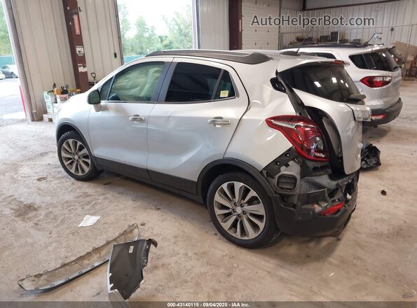 KL4CJASB0LB014448 2020 BUICK ENCORE Серебряный Задняя левая четверть