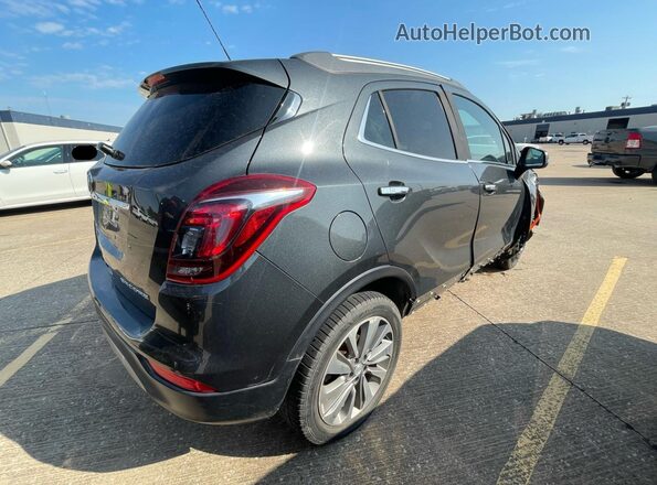 KL4CJASB1JB616580 2018 BUICK ENCORE Gray 