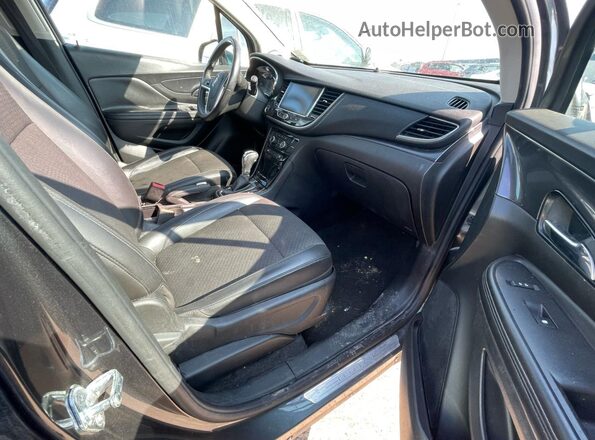 KL4CJASB1JB616580 2018 BUICK ENCORE Gray 
