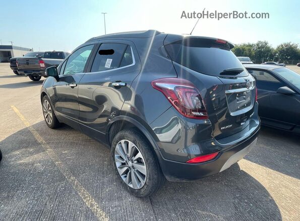 KL4CJASB1JB616580 2018 BUICK ENCORE Gray 