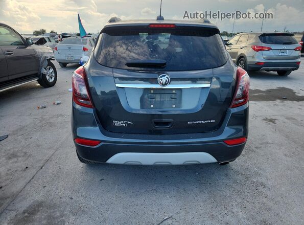KL4CJASB1JB677640 2018 BUICK ENCORE Gray 