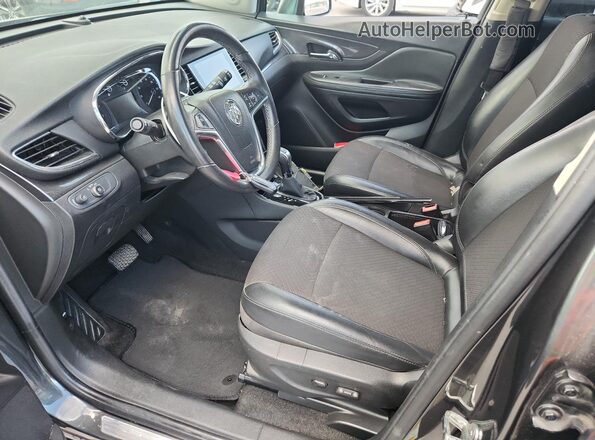 KL4CJASB1JB677640 2018 BUICK ENCORE Gray 