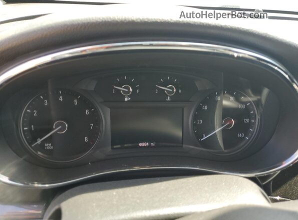 KL4CJASB1LB332174 2020 BUICK ENCORE Silver Вид щитка приладів