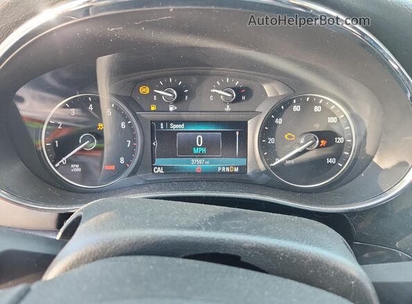 KL4CJASB3KB918440 2019 BUICK ENCORE Blue Widok zestawu wskaźników