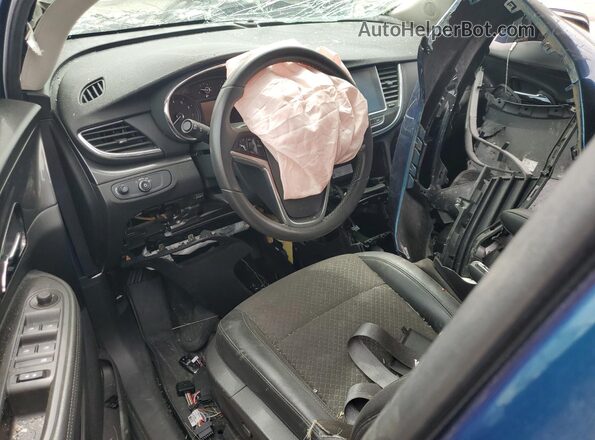 KL4CJASB3KB918440 2019 BUICK ENCORE Blue Widok deski rozdzielczej