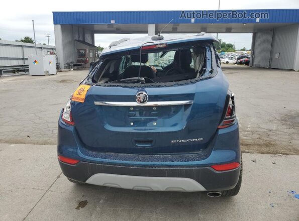 KL4CJASB3KB918440 2019 BUICK ENCORE Blue Widok z tyłu
