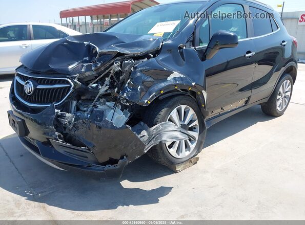KL4CJASB3LB333813 2020 BUICK ENCLAVE Black Front view