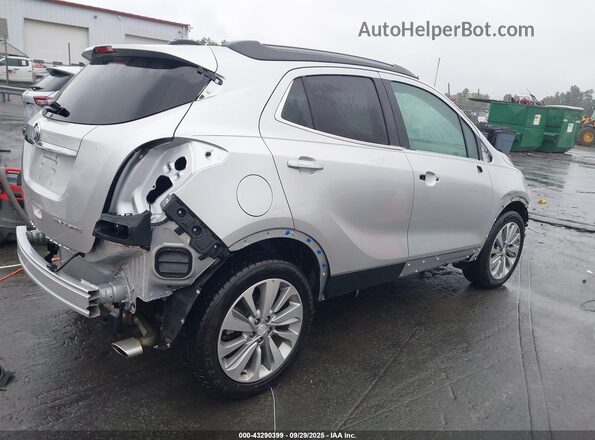 KL4CJASB3LB339224 2020 BUICK ENCORE Silver Задня права чверть