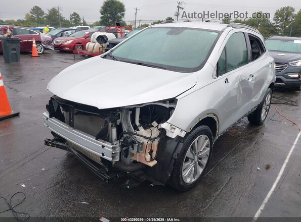 KL4CJASB3LB339224 2020 BUICK ENCORE Silver Передня ліва чверть