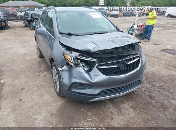 KL4CJASB4LB041412 2020 BUICK ENCORE Gray Front view