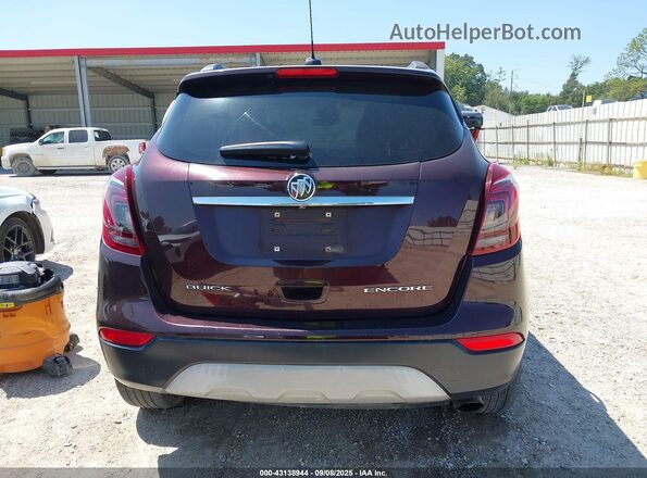 KL4CJASB6HB076962 2017 BUICK ENCORE Burgundy 