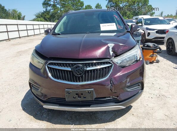 KL4CJASB6HB076962 2017 BUICK ENCORE Burgundy Widok wnętrza z tyłu
