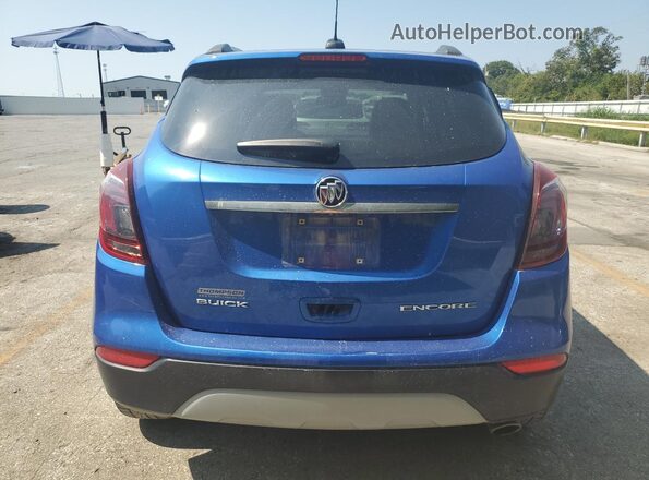 KL4CJASB6JB674801 2018 BUICK ENCORE Blue 