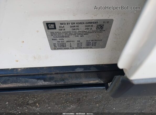 KL4CJASB6KB784376 2019 BUICK ENCORE White Вид підкапотного простору