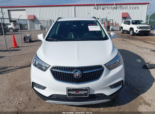 KL4CJASB6KB784376 2019 BUICK ENCORE White Вид щитка приладів