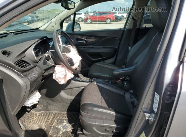 KL4CJASB7KB927853 2019 BUICK ENCORE Gray Widok wnętrza z przodu