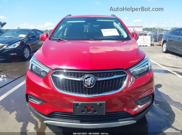 KL4CJASB7LB031683 2020 BUICK ENCORE Red Widok zestawu wskaźników