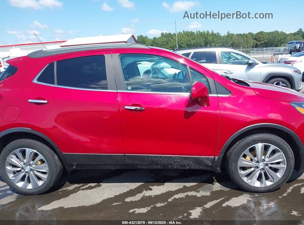 KL4CJASB7LB031683 2020 BUICK ENCORE Red Widok wnętrza z tyłu