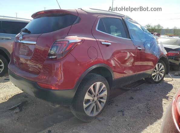 KL4CJASB8JB680437 2018 BUICK ENCORE Red 