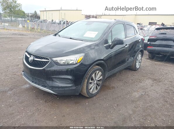 KL4CJASB8LB020272 2020 BUICK ENCORE Black Przód lewy