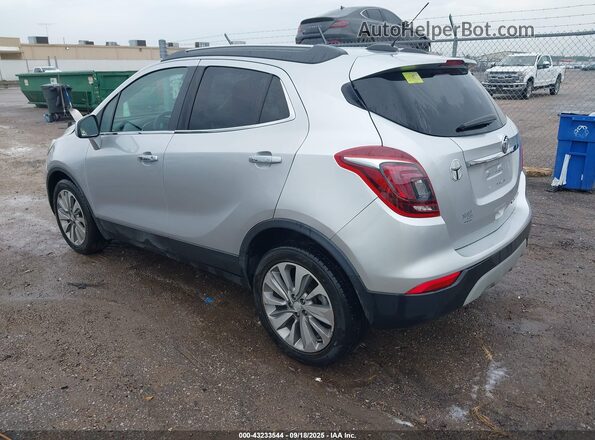 KL4CJASB9LB344797 2020 BUICK ENCORE Silver Trasero izquierdo