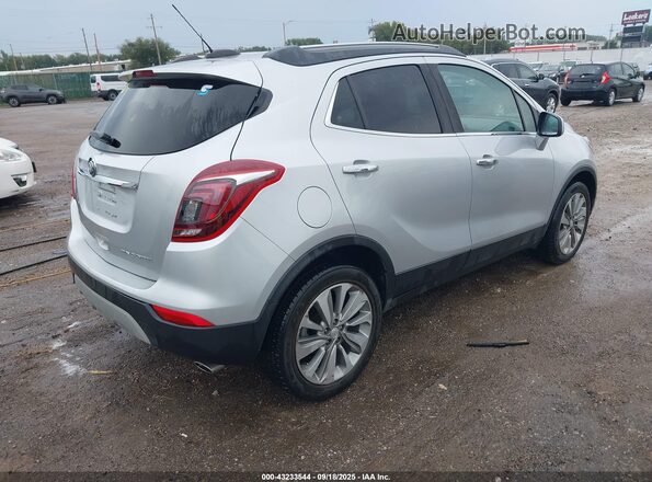 KL4CJASB9LB344797 2020 BUICK ENCORE Silver Trasero derecho