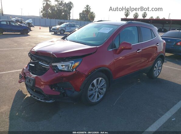 KL4CJASBXLB042855 2020 BUICK ENCORE Red Передня ліва чверть