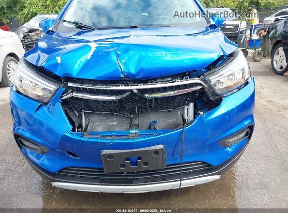 KL4CJBSB8HB245160 2017 BUICK ENCORE Синий Вид спереди