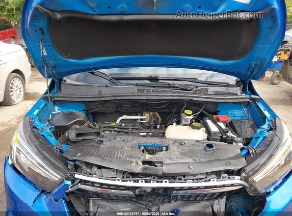KL4CJBSB8HB245160 2017 BUICK ENCORE Синий Вид сзади