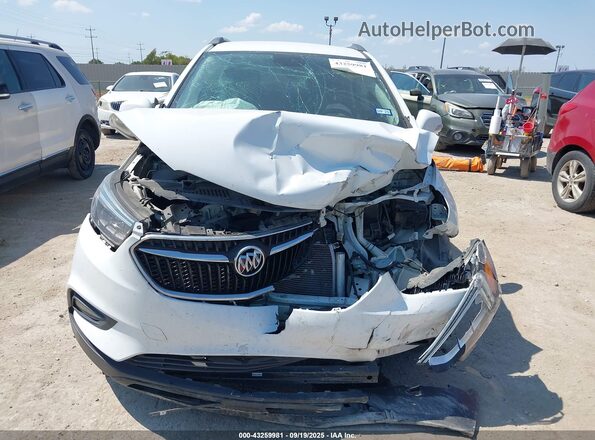 KL4CJCSB7LB060354 2020 BUICK ENCORE White Instrument cluster view