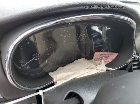 KL4CJCSM9KB842901 2019 BUICK ENCORE White Widok zestawu wskaźników