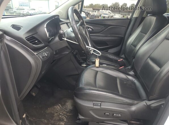 KL4CJCSM9KB899406 2019 BUICK ENCORE White Widok wnętrza z przodu