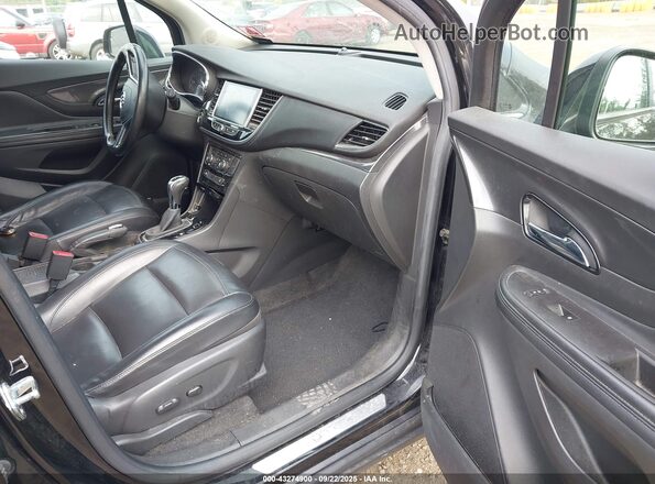 KL4CJCSMXKB775595 2019 BUICK ENCORE Black Widok wnętrza z przodu