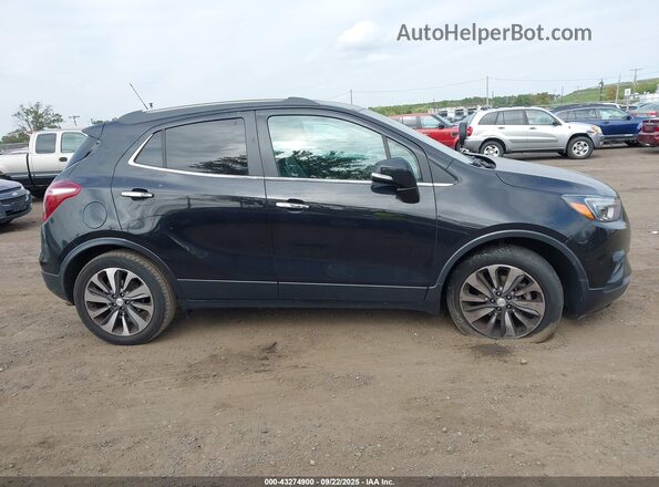 KL4CJCSMXKB775595 2019 BUICK ENCORE Black Widok wnętrza z tyłu