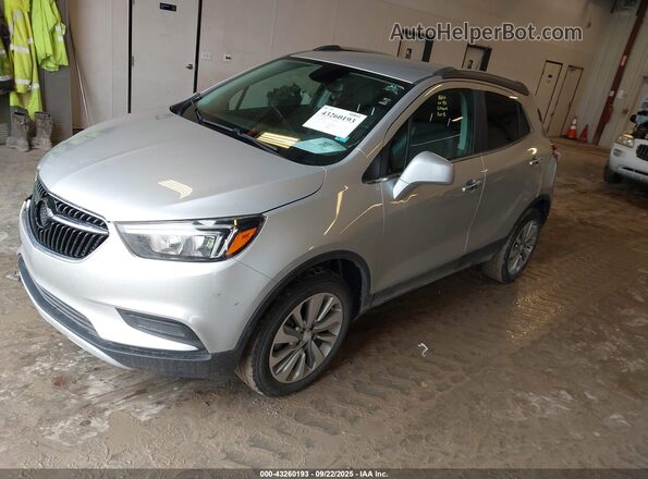 KL4CJESB9LB006579 2020 BUICK ENCORE Silver Առջևի ձախ երեք քառորդ տեսարան