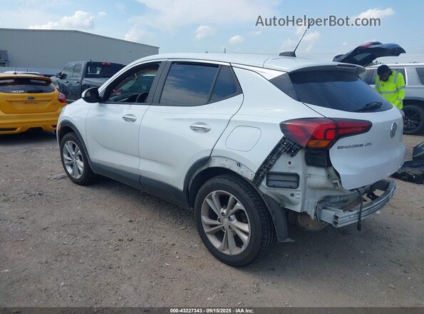 KL4MMBS22MB040827 2021 BUICK ENCORE White Trasero izquierdo