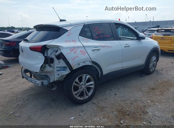 KL4MMBS22MB040827 2021 BUICK ENCORE White Trasero derecho