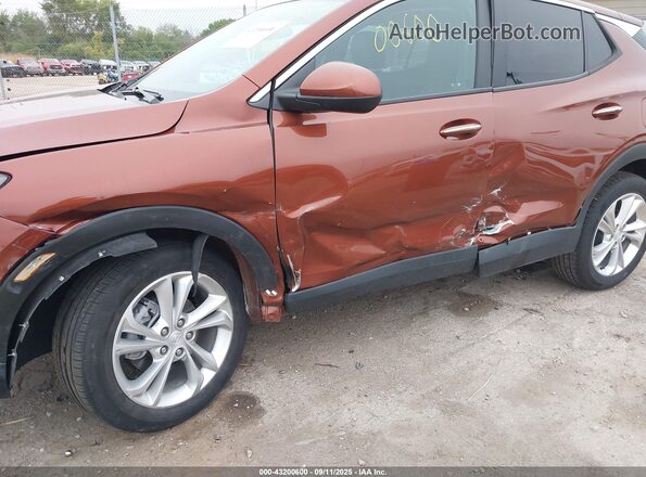 KL4MMCSL3LB127990 2020 BUICK ENCORE Brown Вид спереду