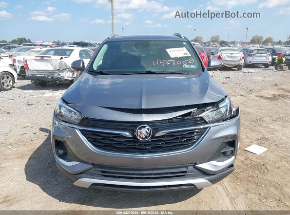 KL4MMDS28MB086464 2021 BUICK ENCORE Gray Widok zestawu wskaźników