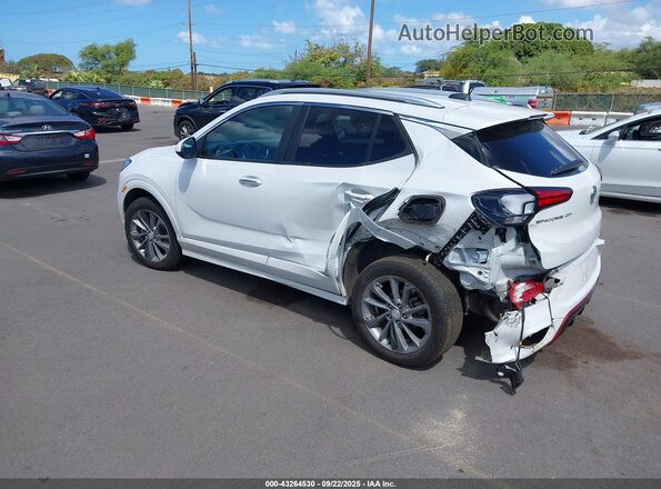 KL4MMDSL0MB177947 2021 BUICK ENCORE White Trasero izquierdo