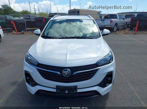 KL4MMDSL0MB177947 2021 BUICK ENCORE White Vista del cuadro de instrumentos